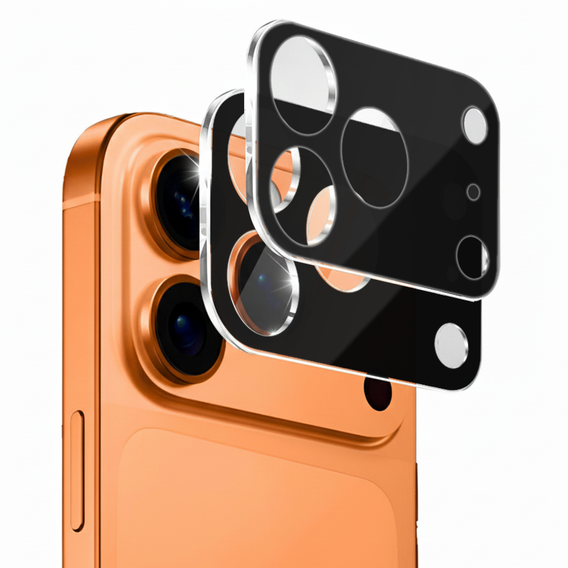 2x Захисне скло ERBORD для острівця камер iPhone 17 Pro Max