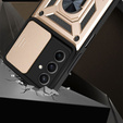 Чохол NOX Camera Slide Samsung Galaxy S23 FE, CamShield Slide, золотий