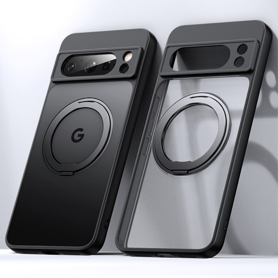 Чохол для Google Pixel 8A, Fusion Hybrid Kickstand, для MagSafe, прозорий
