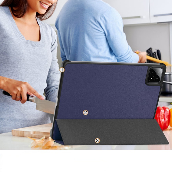 Чохол для Xiaomi Pad 7 / 7 Pro, Smartcase, темно-синій