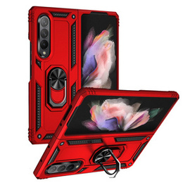 Броньований Чoхол до Samsung Galaxy Z Fold3 5G, Nox Case Ring, червоний