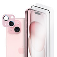 2х гартоване скло ERBORD для камери, щоб iPhone 15