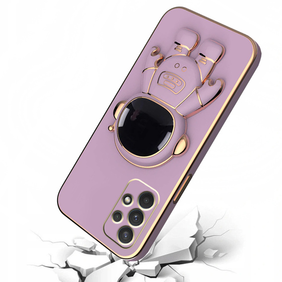 Чехол до Samsung Galaxy A52 / A52s, Astronaut, фиолетовый