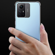 Чехол до Xiaomi Redmi Note 12S, Dropproof, прозрачный