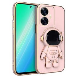 Чехол до Realme C55, Astronaut, розовый rose gold