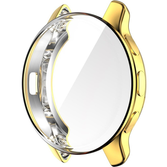 Чехол 2в1 с защитой экрана для часов Garmin Venu 2 Plus, Gold