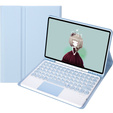 Чехол + клавиатура Samsung Galaxy Tab S6 Lite 2020 P610/P615 / S6 Lite 2022 10.4, Touchpad Pen Slot, синий