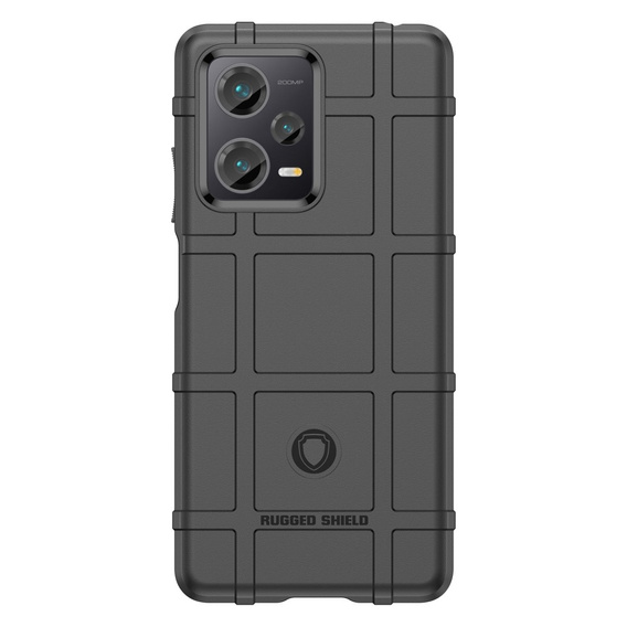 Чoхол до Xiaomi Redmi Note 12 Pro+ 5G, Rugged Shield, чорний