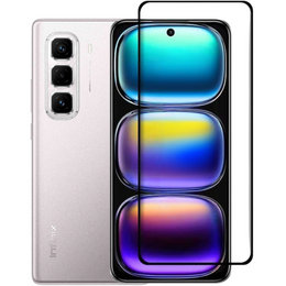Закаленное стекло 3D для Infinix Hot 50 Pro+ 4G, чёрная рама