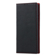 Шкіряний чохол для Samsung Galaxy S23, ERBORD Grain Leather, чорний