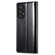 Флип-кейс CASEME для Samsung Galaxy A52/A52s, Waxy Textured, чёрный