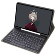 Чохол + клавіатура iPad 10.2" 2021/2020/2019 (9/8/7 gen.) / Air 10.5" 2019 (3 gen.), Leather Pen Slot, чорний