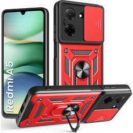 Чохол NOX Camera Slide Xiaomi Redmi A5, CamShield Slide, червоний
