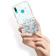 Чехол до Huawei Y6 2019 / Honor 8A, Glittery, прозрачный