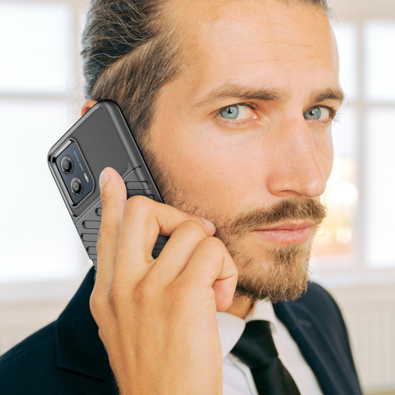 Чехол до Motorola Moto G53 5G, Thunder, чёрный