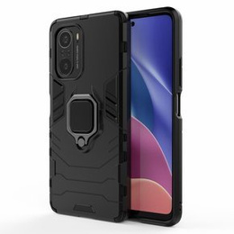 Чoхол до Xiaomi Mi 11i / POCO F3, Kickstand Ring, чорний