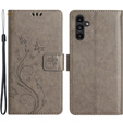 Откидной чехол для Samsung Galaxy A14 4G/5G, Mandala Flower, серый
