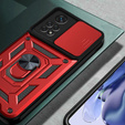 Чехол NOX Camera Slide Xiaomi Redmi Note 11 Pro 4G, CamShield Slide, красный