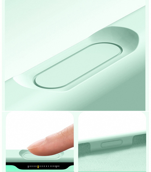 Силиконовый чехол для iPhone 17 Pro, для MagSafe, противоударный, зеленый