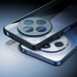 Чехол DuxDucis для Xiaomi Redmi 14C / Xiaomi Poco C75, Aimo case, прозрачный / черный