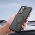 Чохол для Xiaomi Poco X7 Pro 5G, для MagSafe, ERBORD Matt Case, чорний