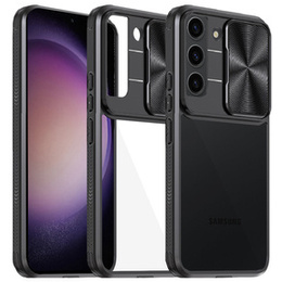 Чехол до Samsung Galaxy S23, Slide Camera, чёрный