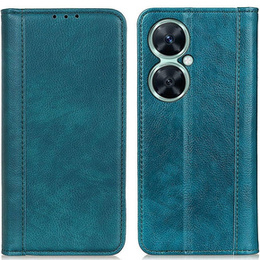 Чехол до Huawei Nova 11i, Wallet Litchi Leather, зелёный