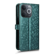 Чохол-фліп для Realme Note 70T 4G, Wallet Rhombus, зелений