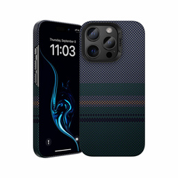 Чехол BENKS Kevlar Magnetic Armor Air Aurora 600D SA66 для MagSafe для iPhone 16 Pro Max