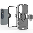 Чoхол до Oppo A98 5G, Kickstand Ring, чорний