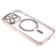 Чехол до iPhone 13 Pro, MagSafe Hybrid, розовый