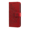 Откидной чехол для Samsung Galaxy A13 4G, Mandala Flower, красный