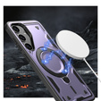 Чохол для Samsung Galaxy S24 FE, Military MagSafe, фіолетовий