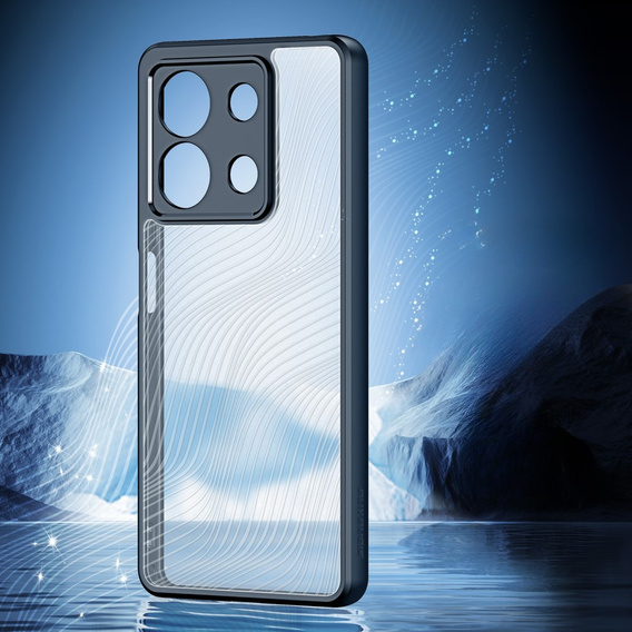 Чехол DuxDucis для Xiaomi Redmi Note 13 5G, Aimo case, прозрачный / черный