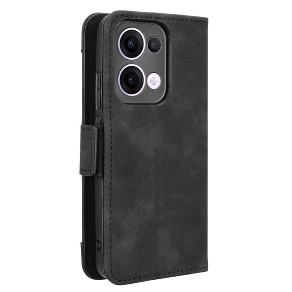 Откидной чехол для Oppo Reno 13, Card Slot, чёрный