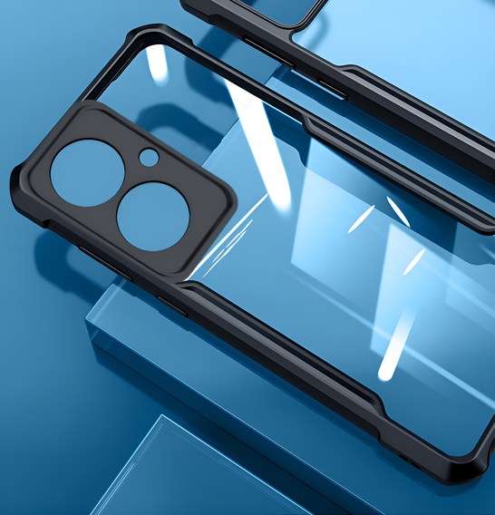 Чoхол до Oppo Reno 11F 5G, AntiDrop Hybrid, чорний