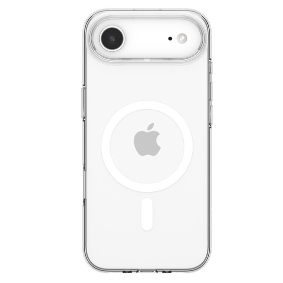 Чохол Spigen для iPhone Air, рідкокристалічний MagSafe, прозорий/білий
