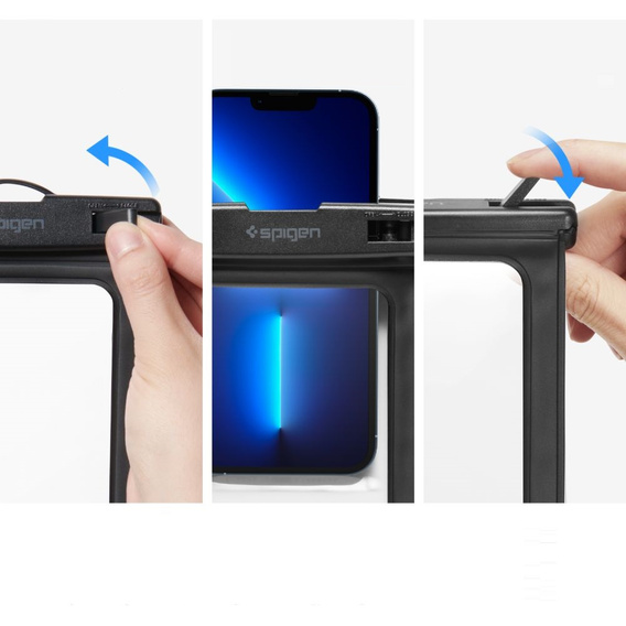 SPIGEN A610 Универсальный водонепроницаемый корпус - Black