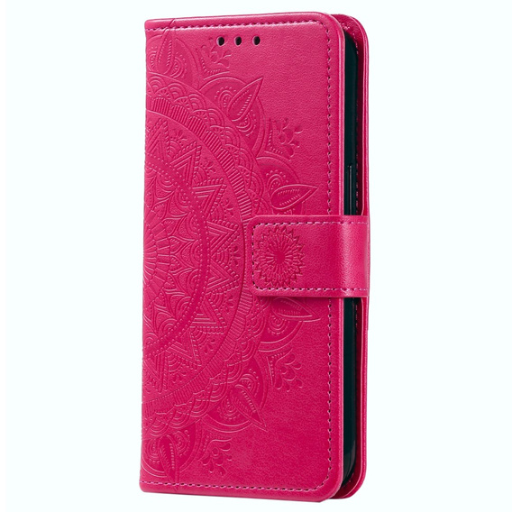 Чохол-книжка для Samsung Galaxy A35 5G, Mandala, рожевий