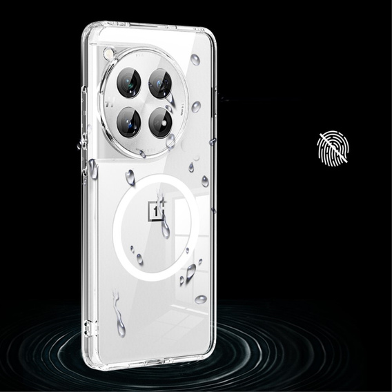 Чехол для OnePlus 12 5G, гибридный чехол Fusion, для MagSafe, прозрачный