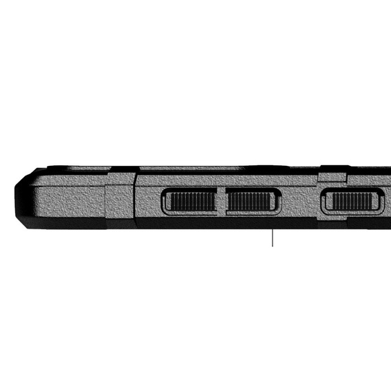 Чехол до Samsung Galaxy A72 5G, Rugged Shield, чёрный