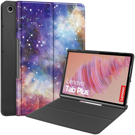 Чехол для Lenovo Tab Plus, Smartcase, galaxy
