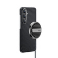 Чехол BENKS Armor Air Kevlar 600D Metal Frame с MagSafe для Samsung Galaxy S24