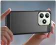 Чехол до Realme C61, Carbon, чёрный