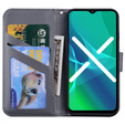 Чехол Wallet до Motorola Moto E20/E30/E40, Teddy, Grey