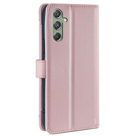 Чохол-книжка для Samsung Galaxy M34, Wallet Zipper Pocket, рожевий