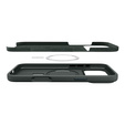 Чехол Spigen для iPhone 17 Pro Max, Silicone Fit MagSafe, Abyss Green