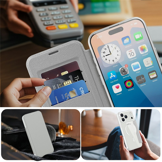 Гаманець MagSafe RFID фліп-чохол із захистом камери для iPhone 17 Pro Max