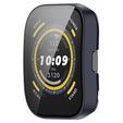 Чохол 2в1 + загартоване скло для Amazfit Bip 5, темно-синій