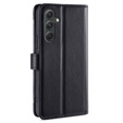 Откидной чехол для Samsung Galaxy A54 5G, Wallet Zipper Pocket, чёрный